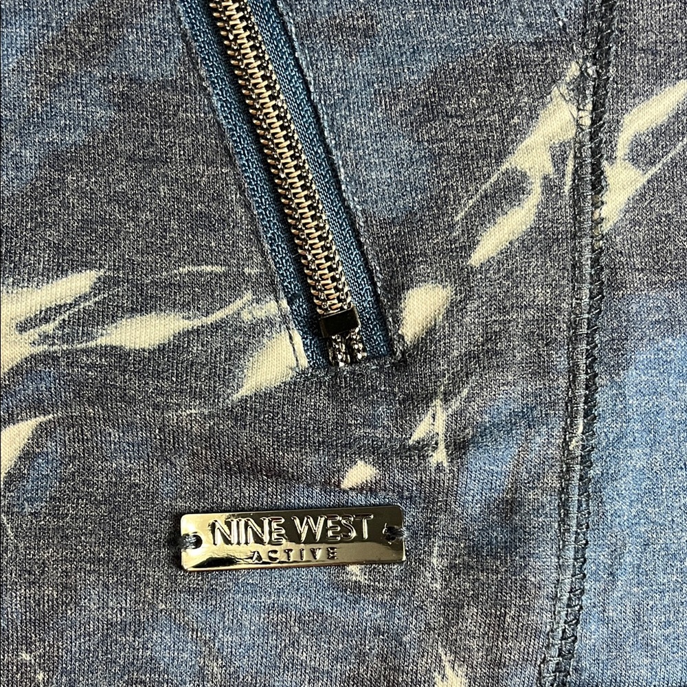 Nine West Active Women's Size 2X Navy Hoodie - Picture 3 of 8